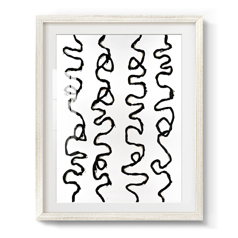 «Sidetracked II», impression encadrée, H 25,5 po x l 17,5 po, Blanc