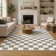 Fillender Plaid Area Rug Checkered Rug Washable Rugs For Living Room Carpet
