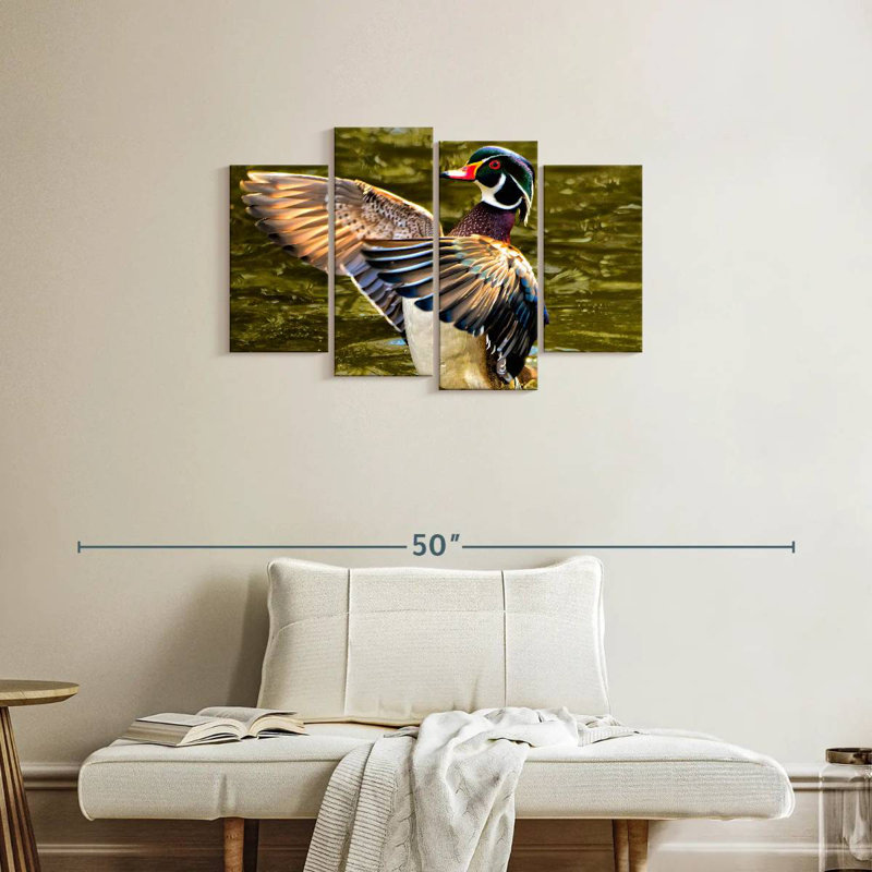 Brampt Duck Flapping Wings, 22" H x 36" W