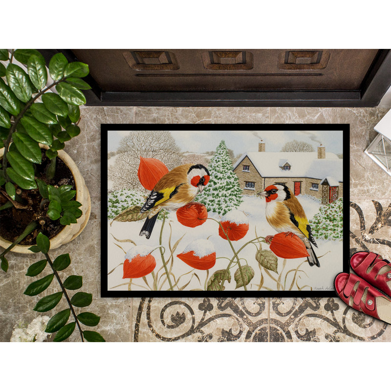 Non-Slip Outdoor Doormat, 1'6" x 2'3"