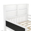 Lit plateforme en bois avec tiroirs et tablettes de rangement-1416575108-1416575107