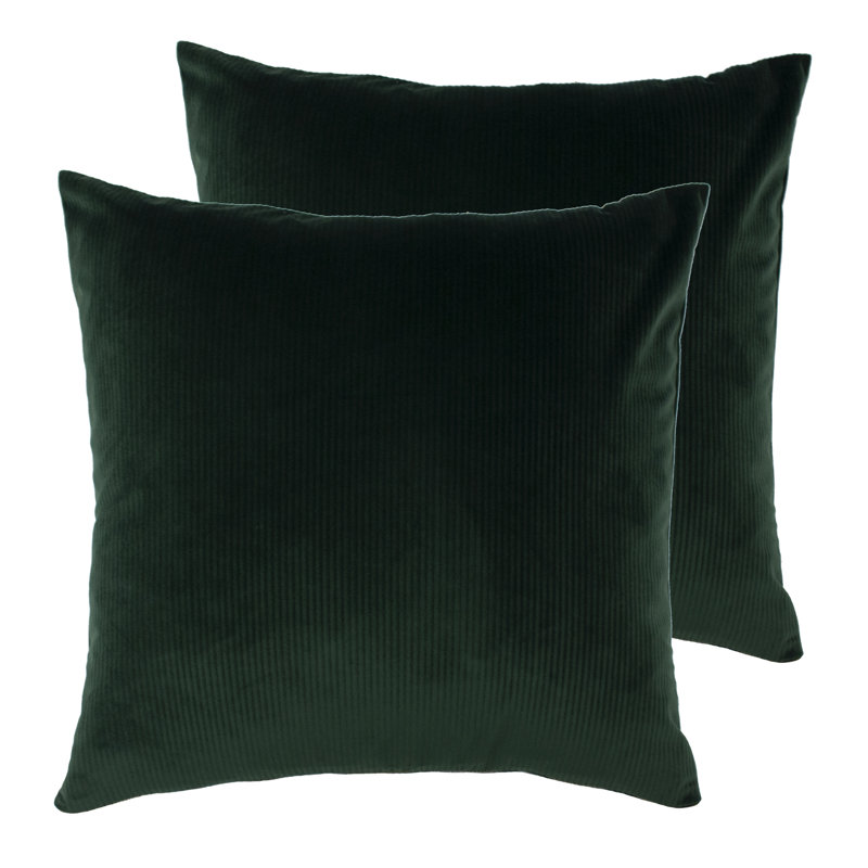 Square Throw Cushion, Emerald