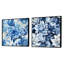 Beaucanton - Ensemble de 2 collages floraux carrés-101856279-101856278