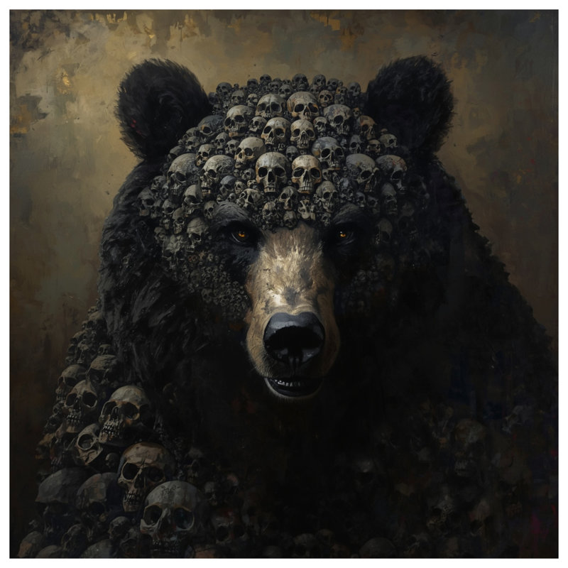 Rideau de douche Bear, 70in W x 72in H