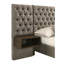 Lit plateforme brun clair Kiah