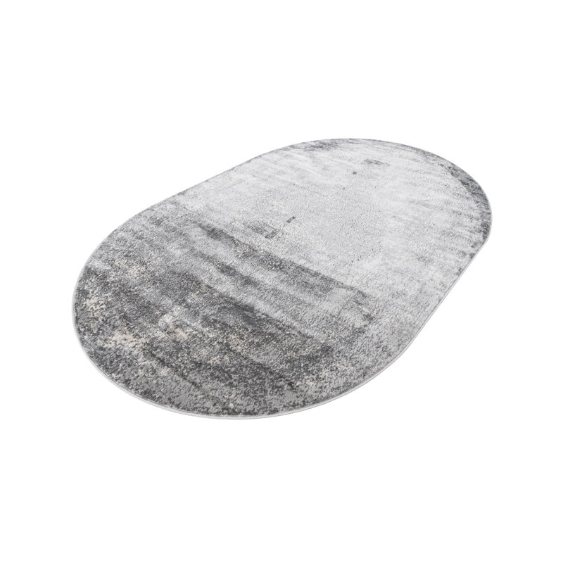 Tapis oriental gris Janousek, Ovale 3 pi 1 po x 5 pi 3 po