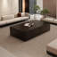 Simple square rock plate coffee table-110367608-110367609