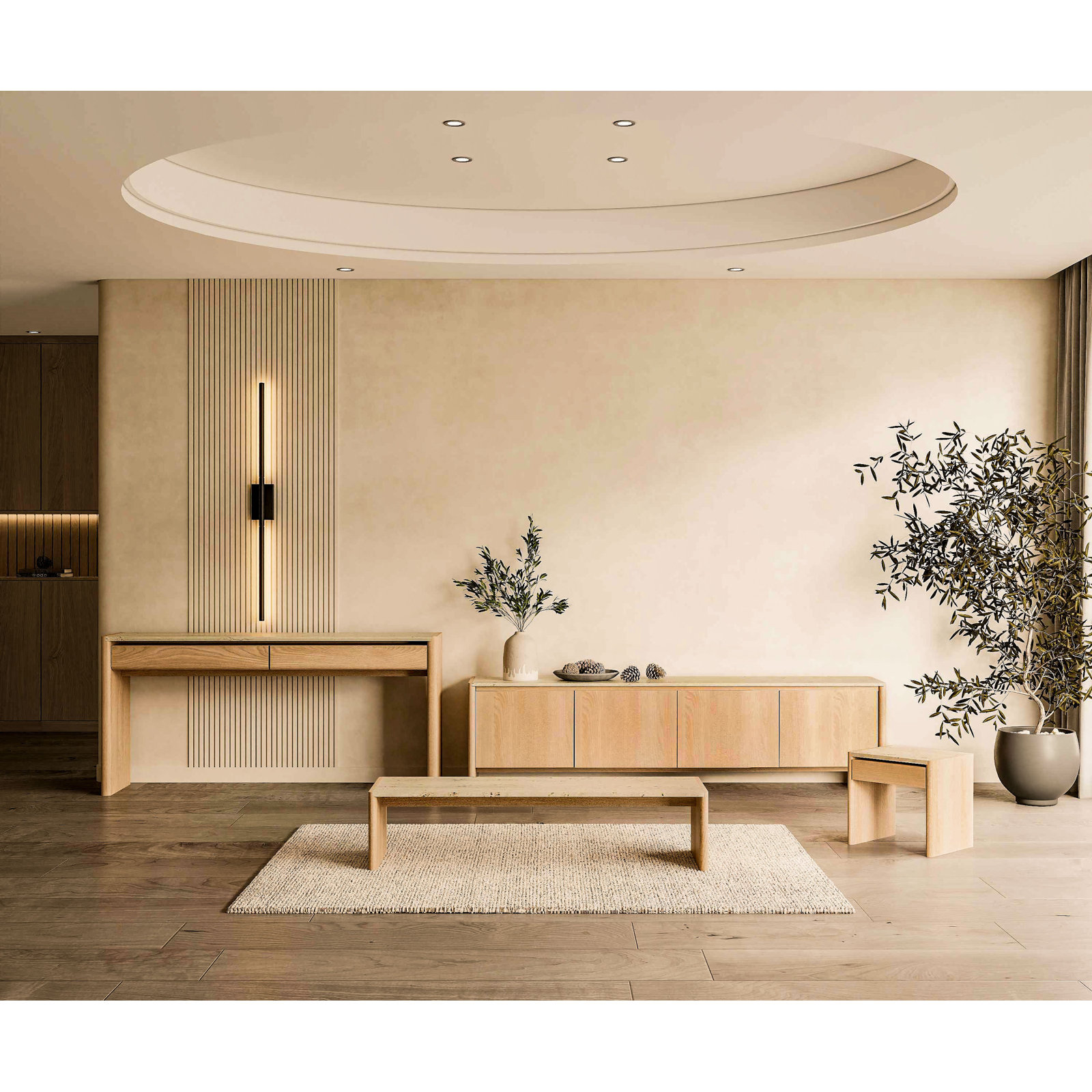 Arild 2-Piece Living Room Table Set