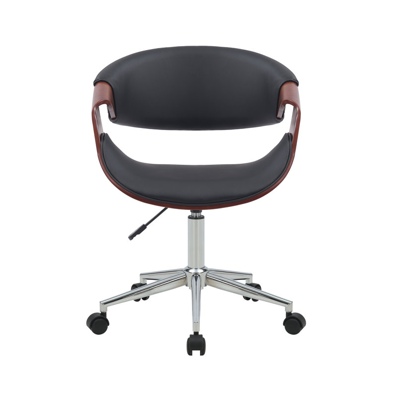 Chaise de bureau George Oliver Brina, Noir