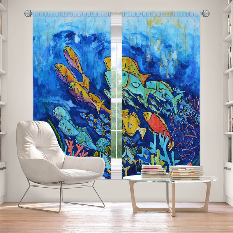 Gabor Room Darkening Curtain Pair, 40" W x 82" L