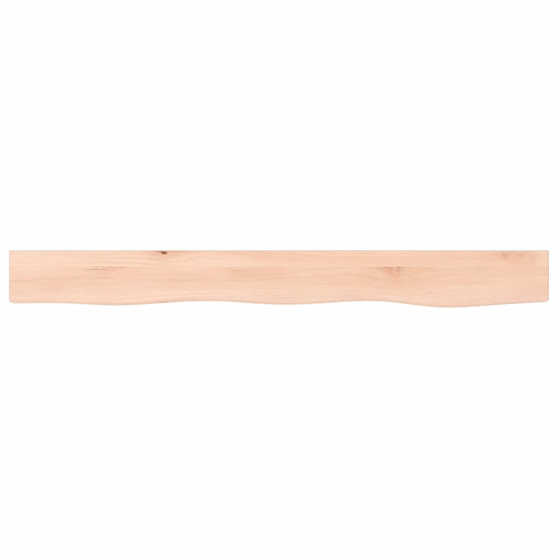 Flagstaff Oak Solid Wood Floating Shelf, 4cm H x 100cm W x 10cm D