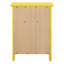Table de chevet jaune