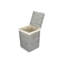 Wicker Laundry Hamper with Handles-1151205647