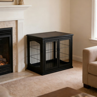Niche pour chien avec plateau