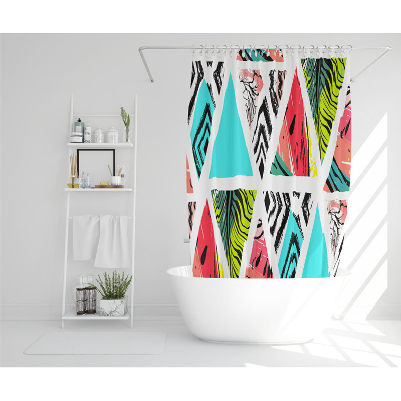 Faticanti Polyester Shower Curtain Set