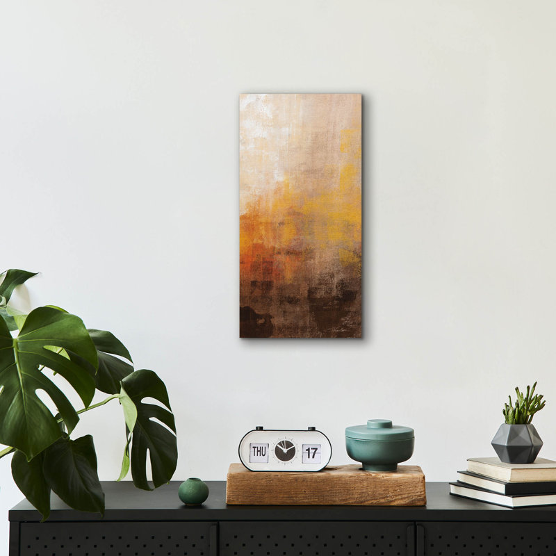  «Lava 2» par Silvia Vassileva, art mural en verre acrylique, 12 po x 24 po
