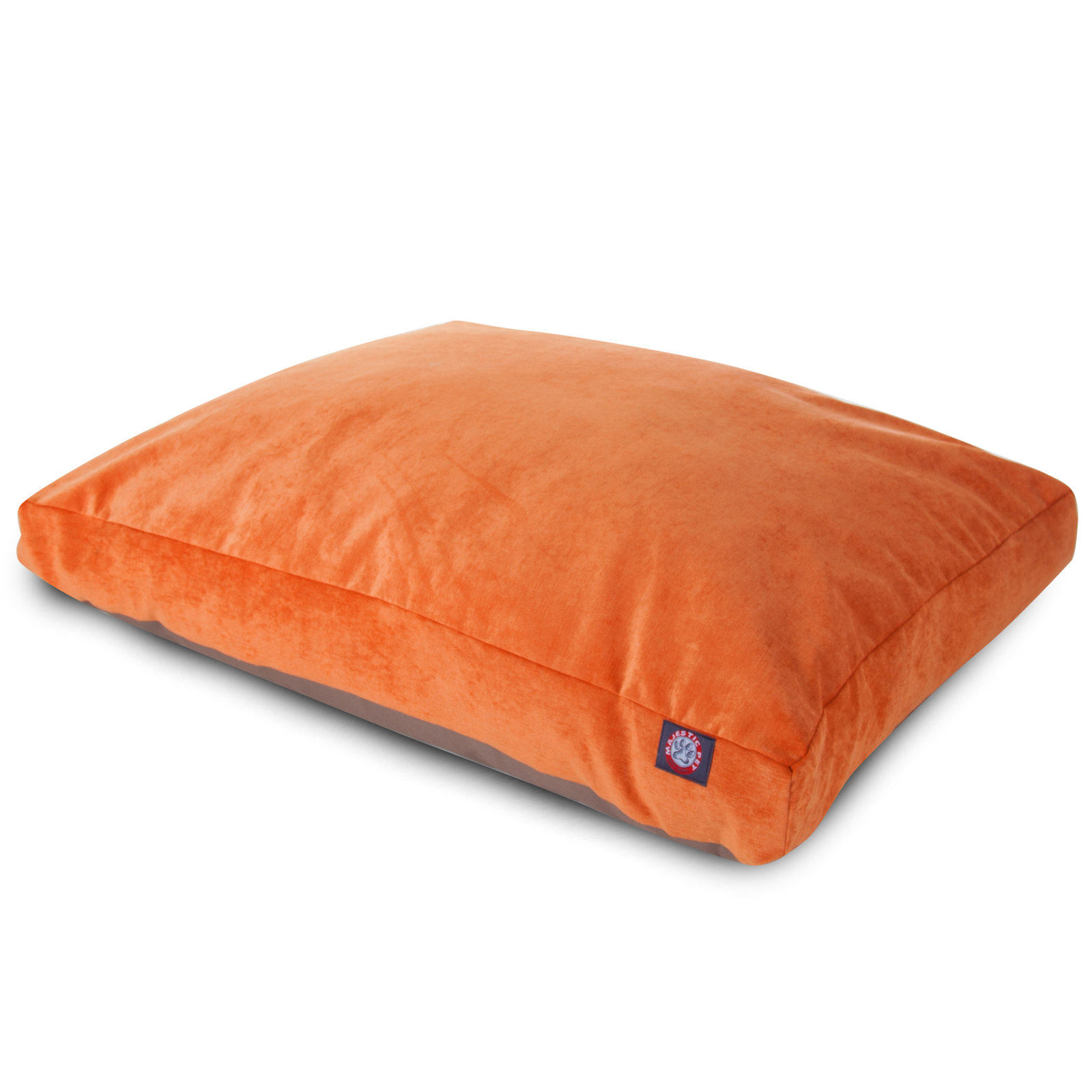 Villa Pillow, Orange, Medium (29" W x 36" D x 4" H)