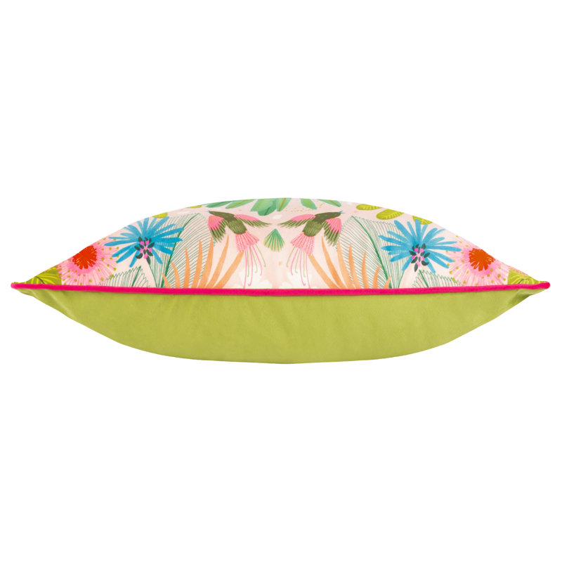 Floral Rectangular Cushion Cover