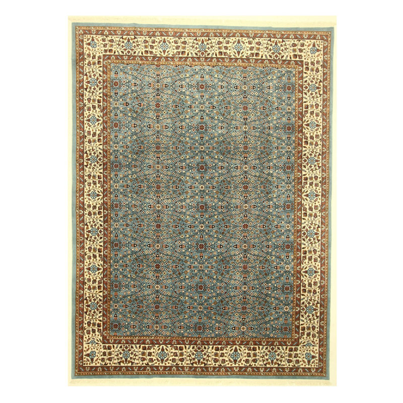 Hand Knotted Patchwork Area Rug