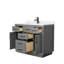 Beckett TK 42'' Free Standing Single Bathroom Vanity with Top-409488564-409488565-409488566