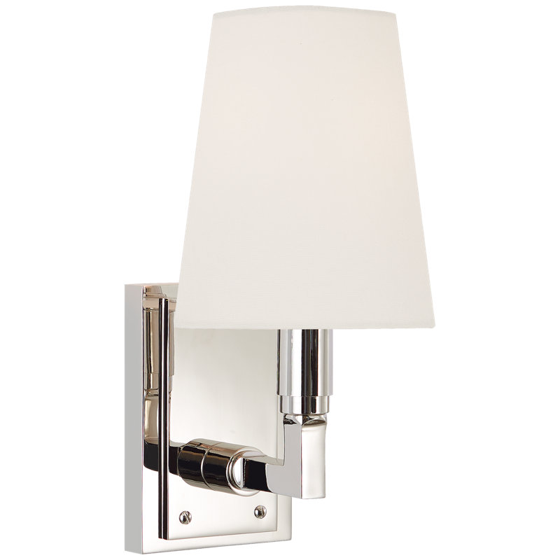 Thomas O'Brien Watson Small Sconce, Polished Nickel