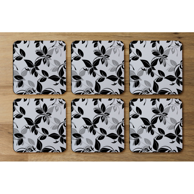 Glass Coaster Set