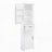 Tall Bathroom Storage Cabinet, Freestanding Storage Cabinet with Two Doors and Adjustable Shelves-28031757