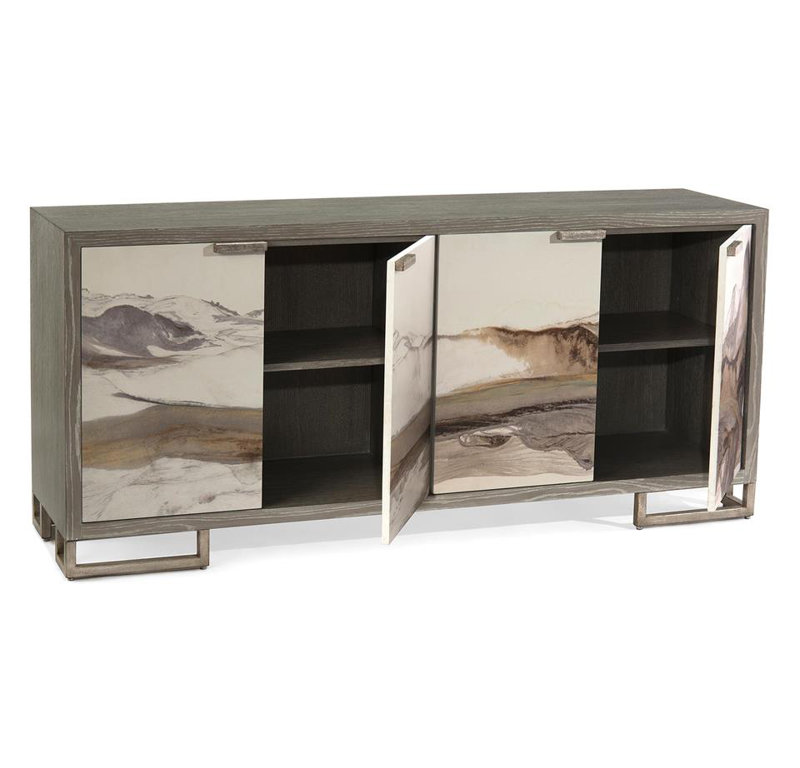 Inaka 72.5'' W Solid Wood Sideboard