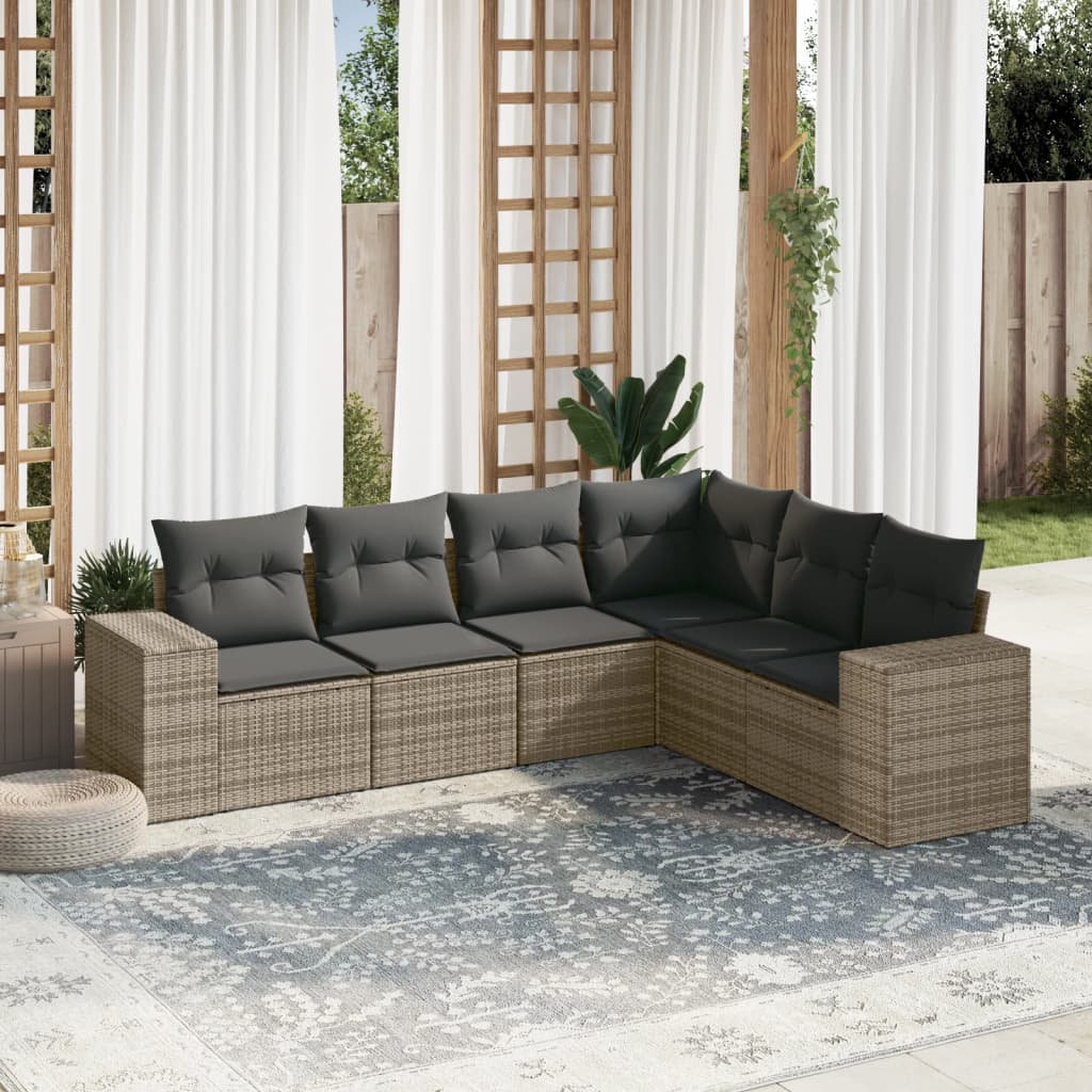 Gartensofa mit Kissen