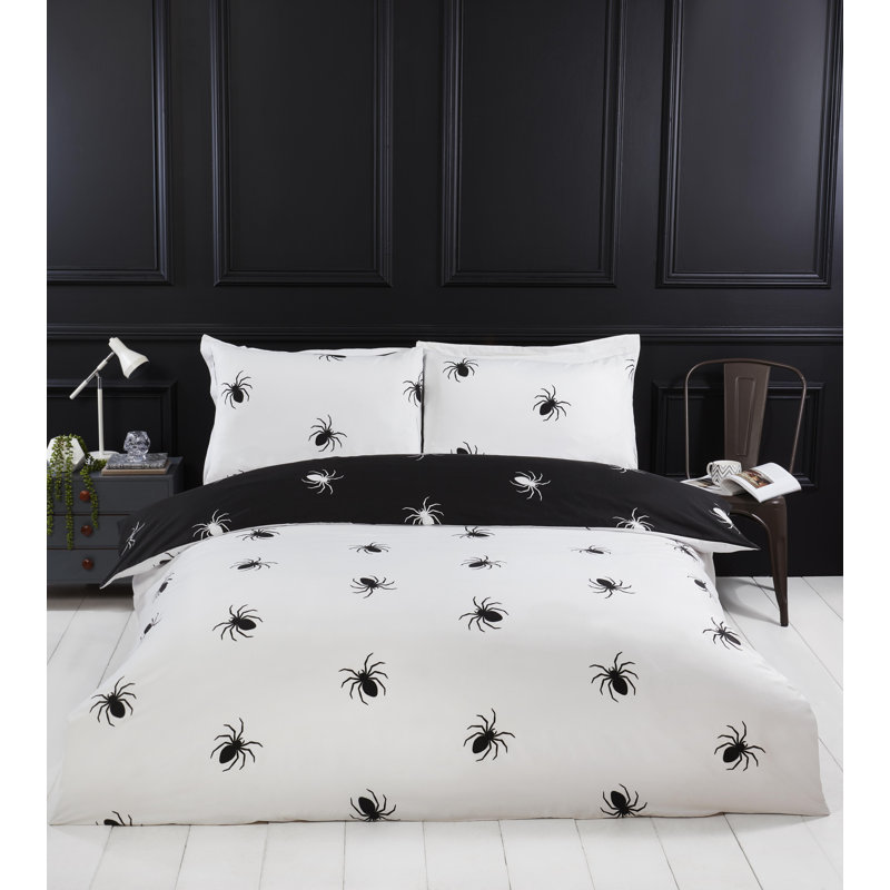 Marabelle Polyester Abstract Duvet Cover Set with Pillowcases, Double - 2 Standard Pillowcase