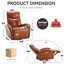 Fauteuil inclinable électrique Erke-118087701