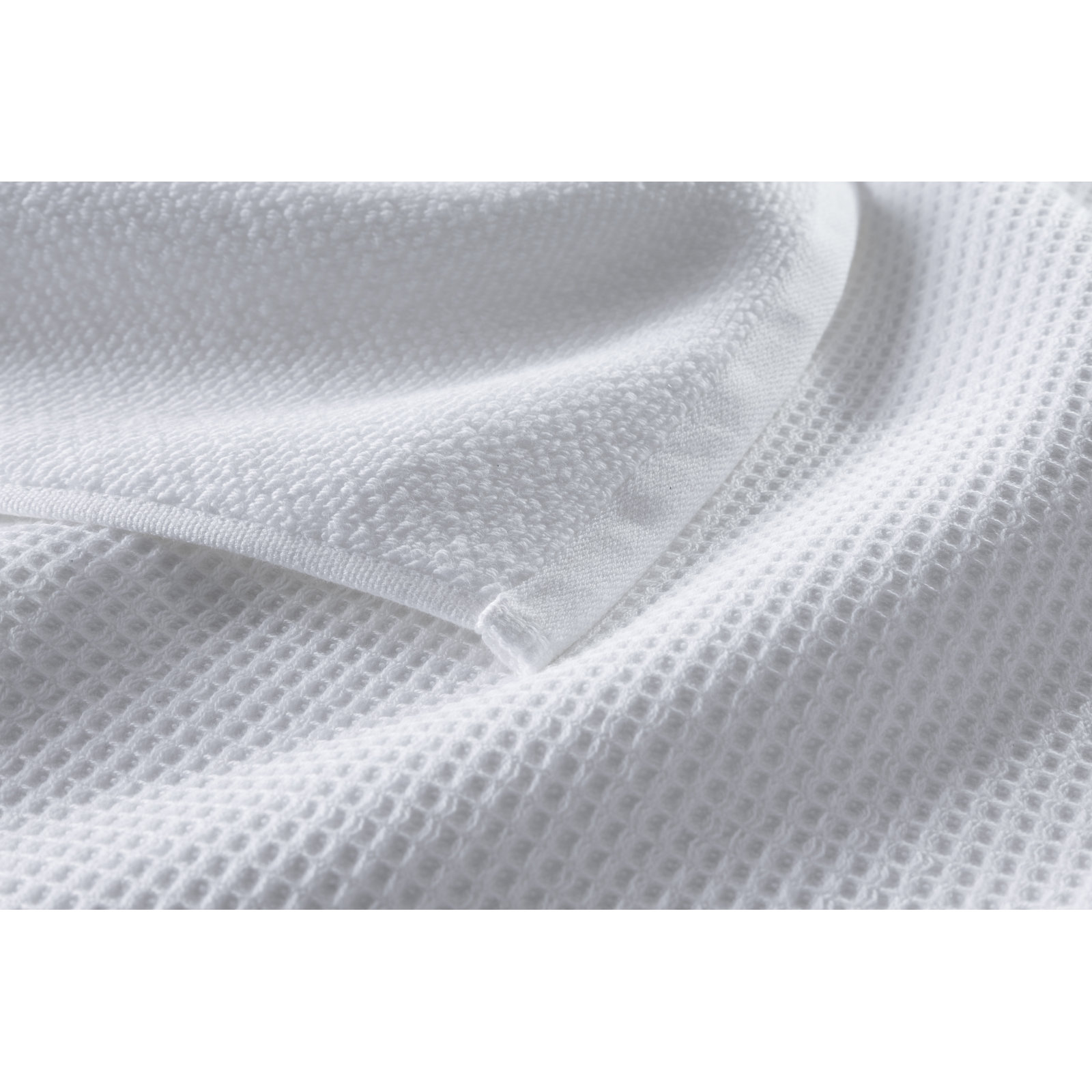 Brickell Cotton Bath Towel, White