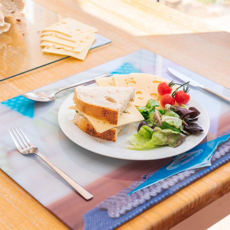 Glass Rectangle Placemat
