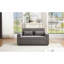 61,4 po Canapé-lit convertible Canapé-lit convertible Canapé-lit moderne avec dossier réglable pour le salon-1749919819