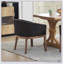 Chaise de salle à manger demi-tonneau Mid-Century-1017826348