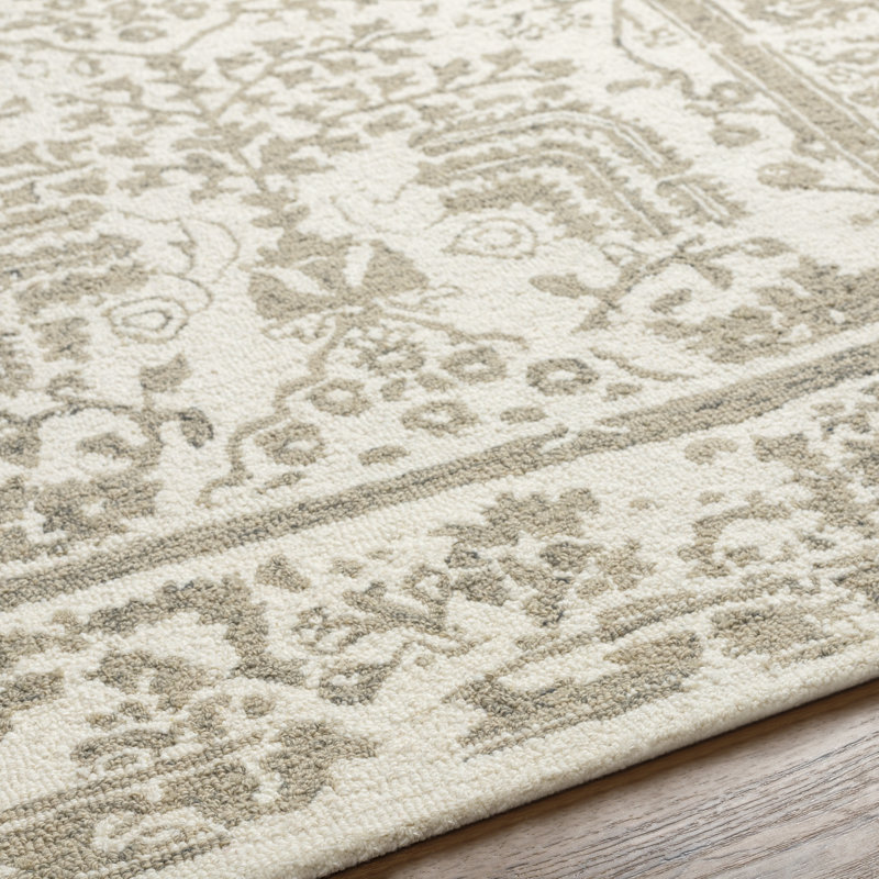 Androulla Wool Oriental Indoor Rug, Rectangle 8' x 10'