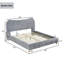 Lit plateforme tapissier Lunara-1252575857