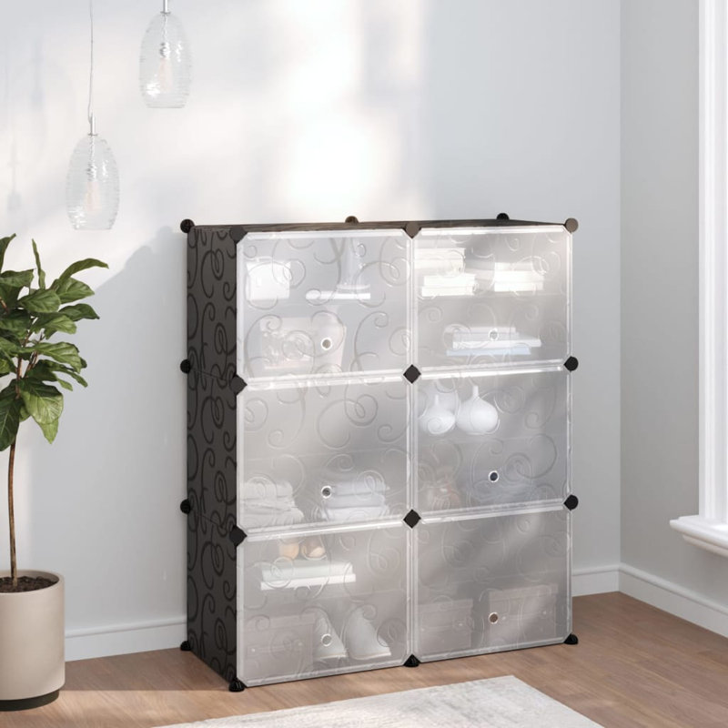 6 Pair Shoe Rack