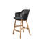 Choice Chair Indoor and Counter Four Teak Legs Base with Upholstery Cane-line Ambience Seat Cover-573100034