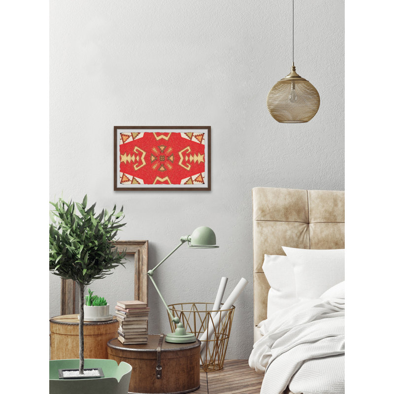 Electromagnetic Charge - Single Picture Frame Painting, 61cm H x 91cm W x 3.81cm D