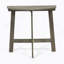TABLE BISTRO WESTMONT DEMI-ROND, GRIS