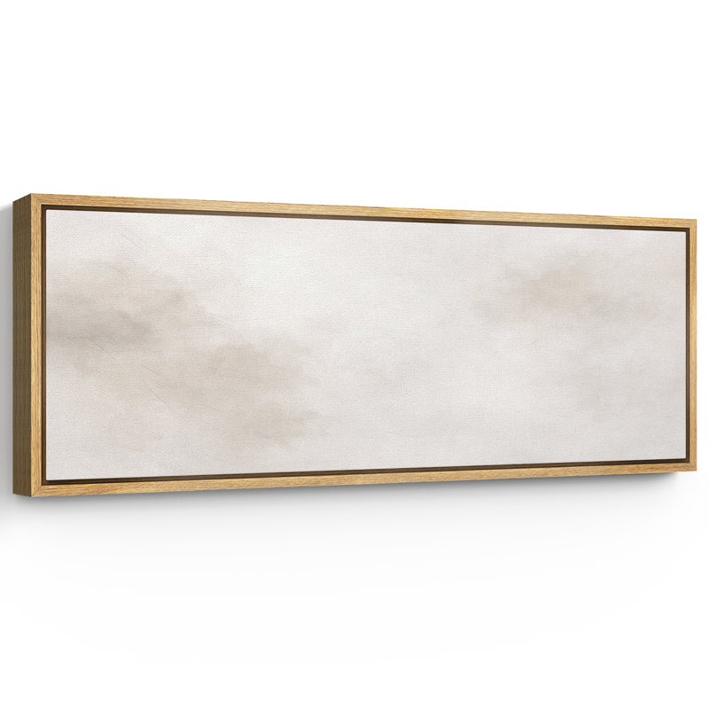 Abstrait neutre, toile de fond minimaliste, photos de salon moderne, impression sur toile encadrée, Cadre naturel