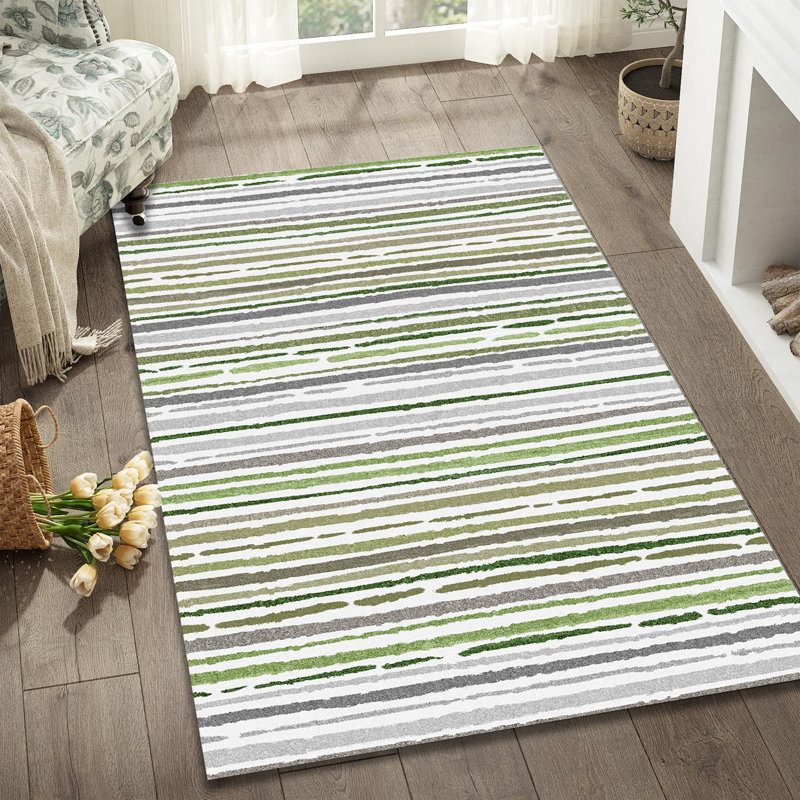 Tapis décoratif antidérapant intérieur et extérieur Sphinx 2170Yp, Rectangle 3 pi 4 po x 5 pi