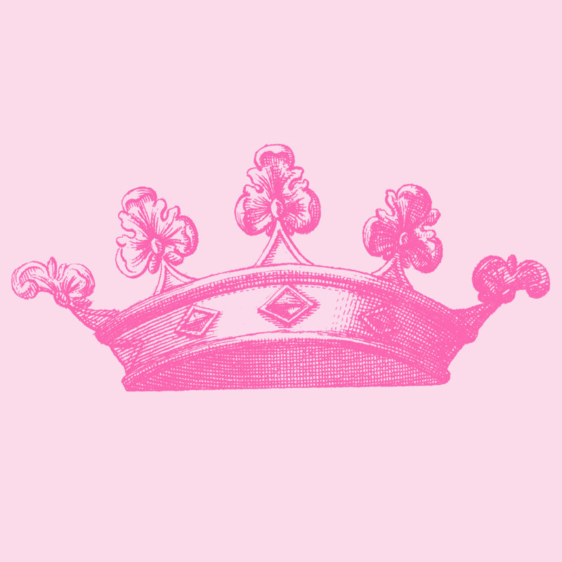 Princess Crown II by Vision Studio - Wrapped Canvas Art Prints, 30cm H x 30cm W x 3.8cm D