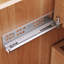 Meuble-lavabo double lavabo de 150 cm avec lavabo en résine SMC, caisson en MDF avec pieds en bois massif, charnières à fermeture douce et système de tiroirs dissimulés pour le rangement de la salle de bain.