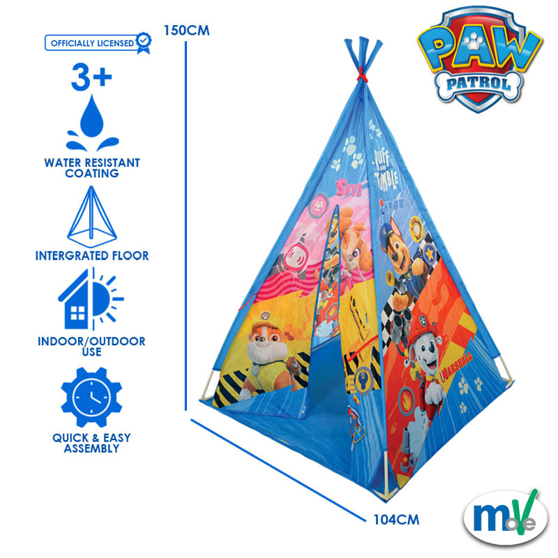 MoVe Paw Patrol Play Tent