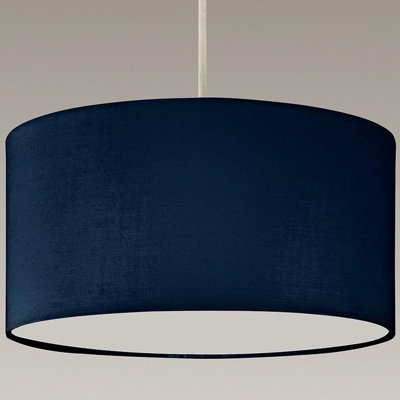 18.5cm H Cotton Drum Pendant Shade ( Clip On )