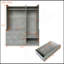 Armoire de rangement ouverte en bois de haute qualité pour chambre à coucher-357909777