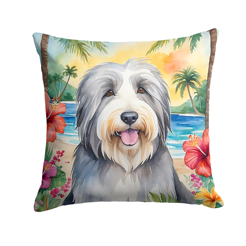 Coussin décoratif intérieur / extérieur Autre / Sans motif, H 14 po x l 14 po
