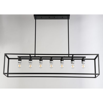 Carlyle 7 - Light Matte Black Pendant